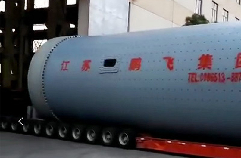 suncitygroup太阳集团,太阳集团4.2*15管磨站装车发运